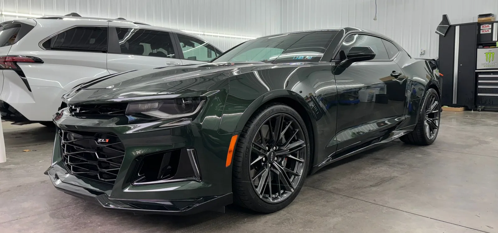 Chevrolet Camaro with a ceramic coating