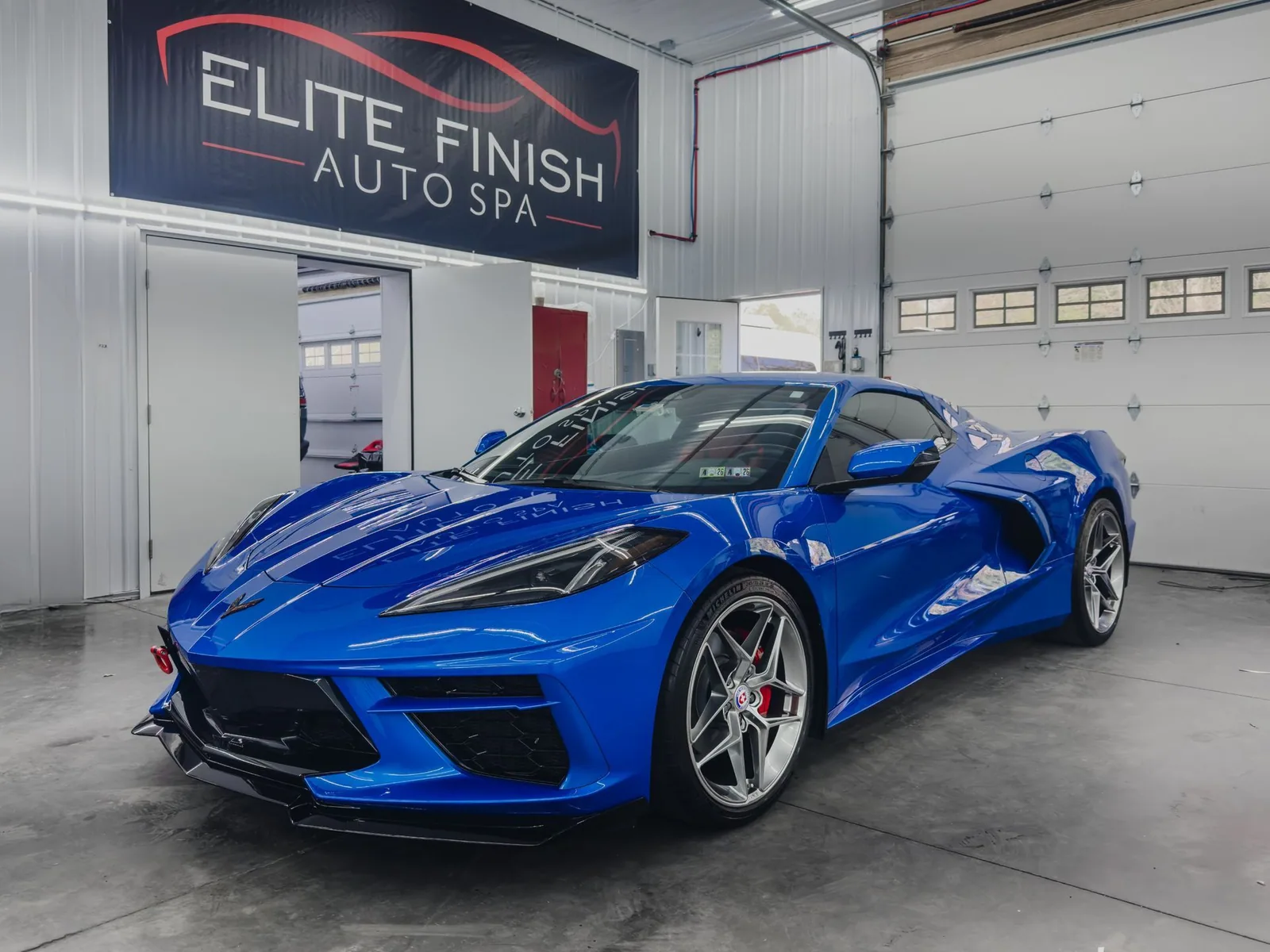 Chevrolet Corvette with a ceramic coating in York, PA