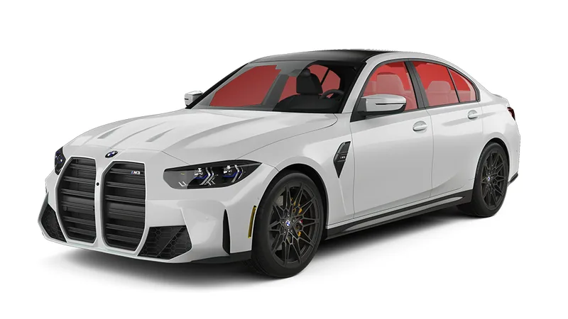Coverage diagram: Side Windows & Rear tinted