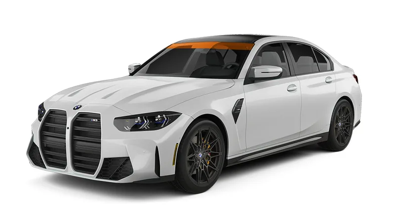 Coverage diagram: Windshield Strip tinted