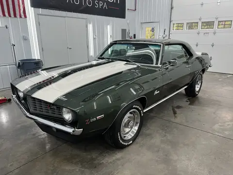 1969 Chevrolet Camaro Z/28 in the Elite Finish shop