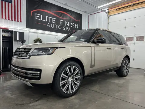 Range Rover in the Elite Finish shop